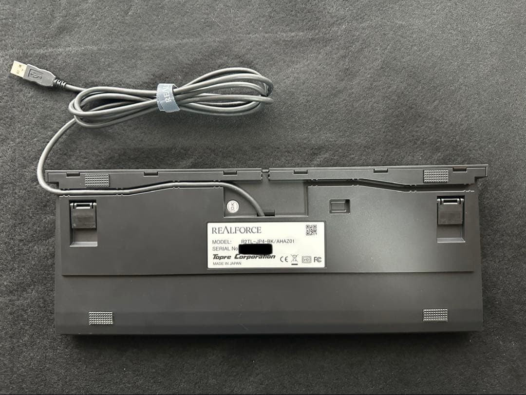 東プレ REALFORCE R2TL-JP4-BK 日本語配列 テンキーレス