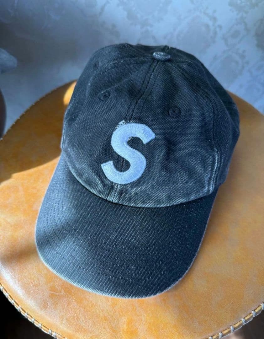 Supreme ブラック キャップ　ss