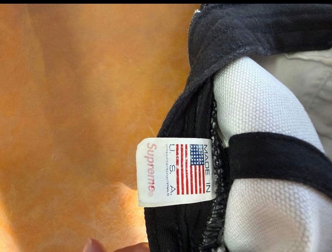 Supreme ブラック キャップ　ss