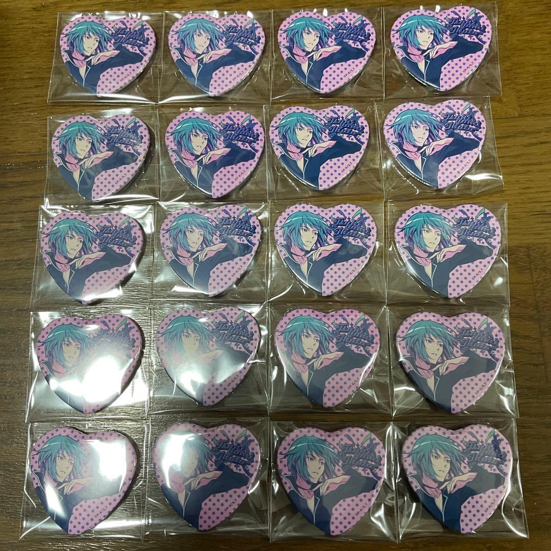 しゅごキャラ　ハート缶バッジ　月詠イクト20点