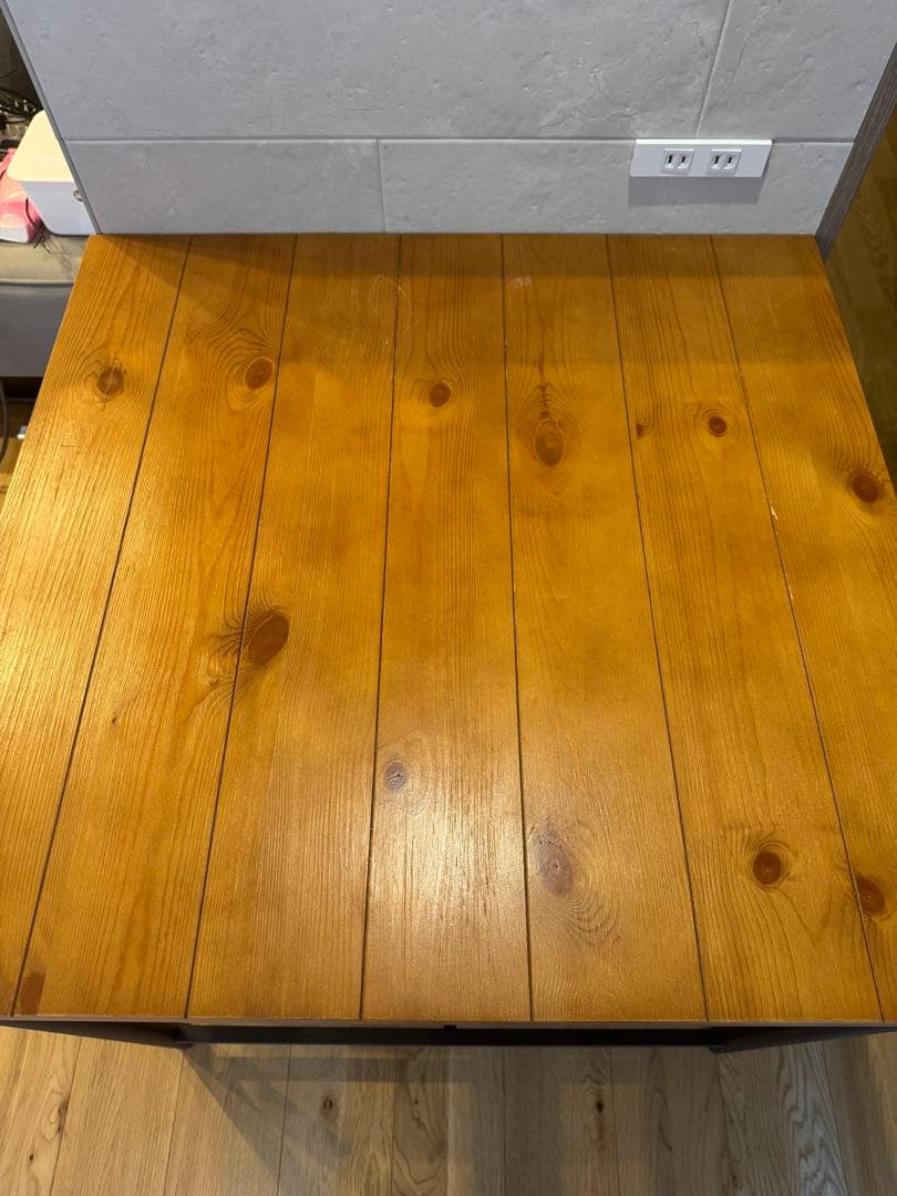 ★値下げ★ナチュラルウッド ダイニングテーブルイスセット