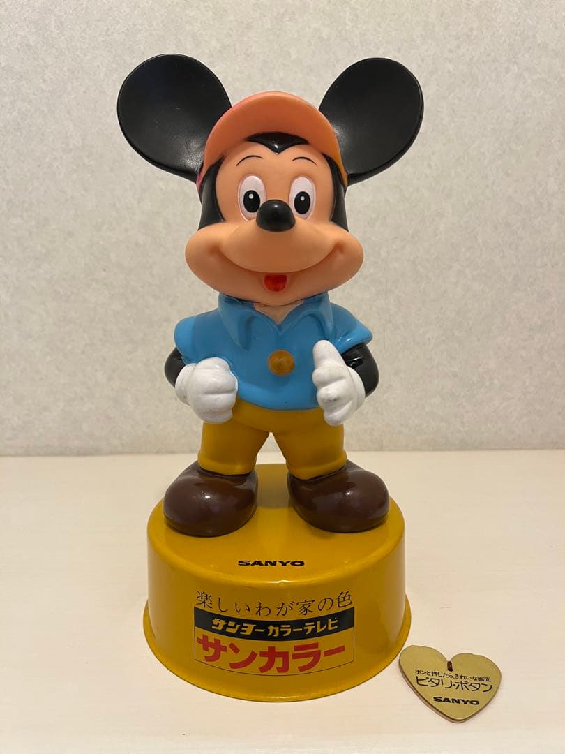 ★激レア★ SANYO ミッキー・マウス フィギュア デッドストック品　箱あり