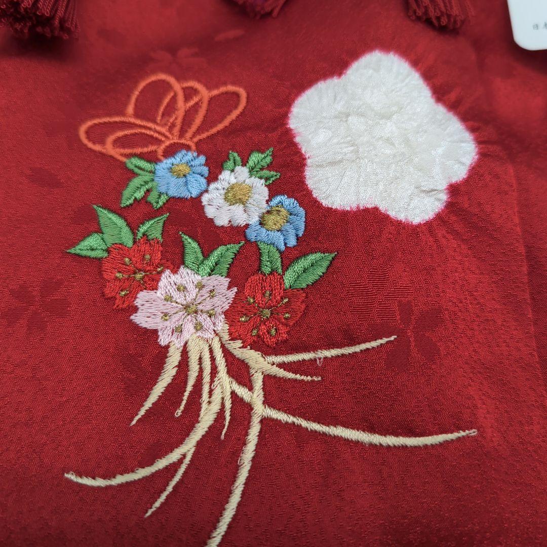 新品 正絹被布 絞り刺繍