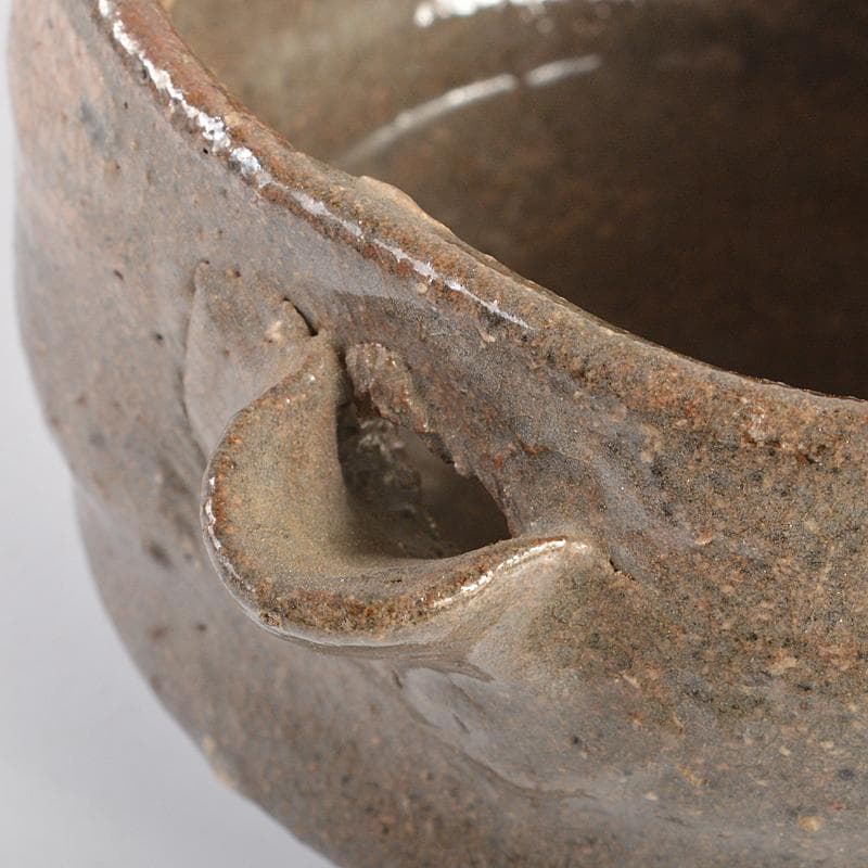 茶道具　唐津焼　古唐津　刷毛目　片口茶碗　C　R7493