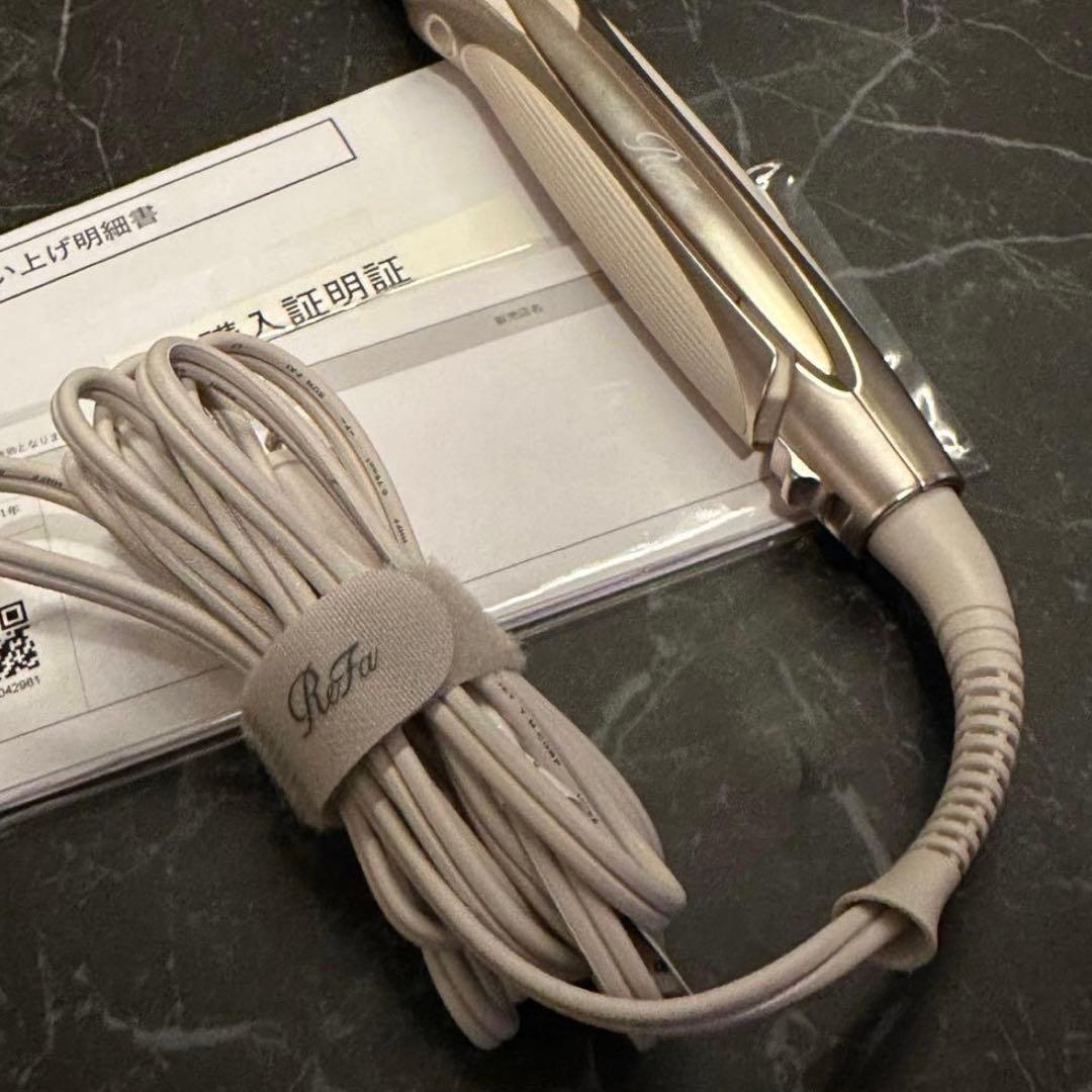 ほぼ新品！ReFa リファ ストレートアイロン プロpro MTG　アイボリー