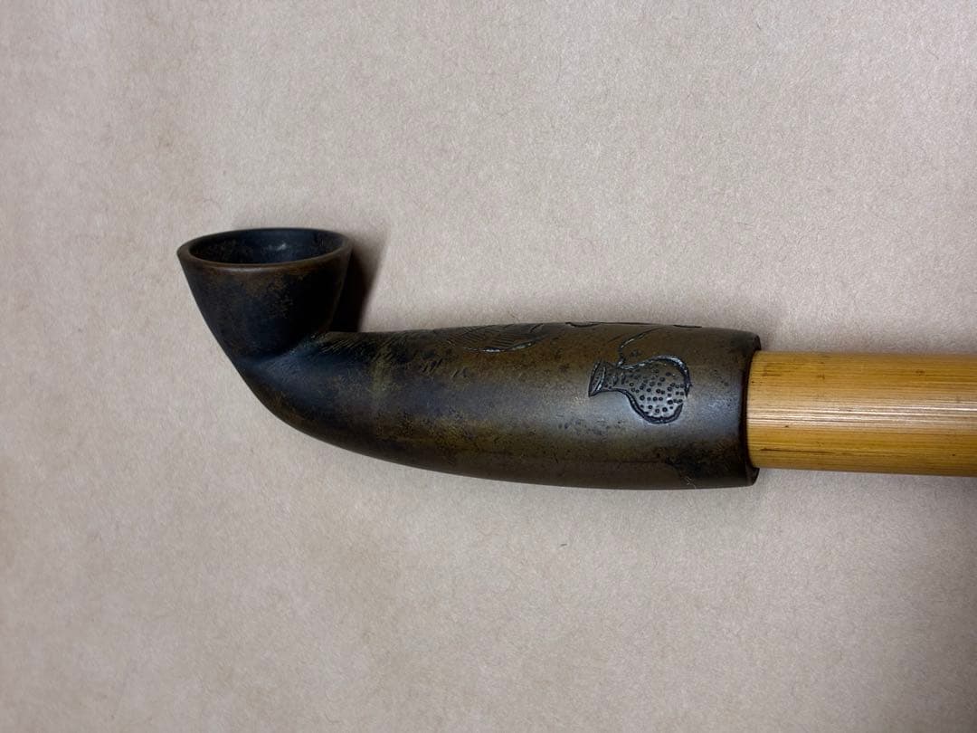 喧嘩キセル 煙管 時代物