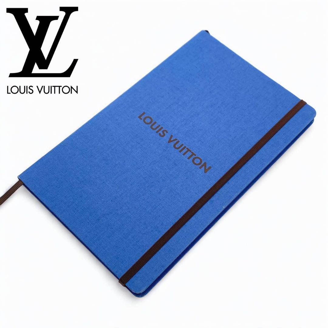 【美品】LOUIS VUITTON・ルイヴィトン・ノートブックMM・ジェーン・青