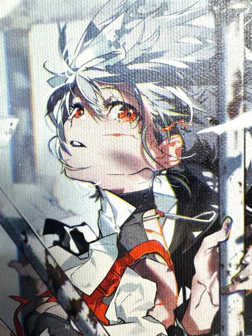 米山舞 SHE展 「SHE RAVEN」 キャンバスアート