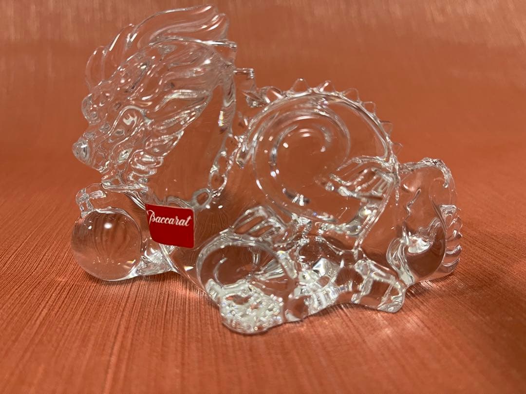Baccarat クリスタルガラス ドラゴン 約10cm