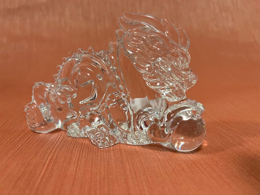 Baccarat クリスタルガラス ドラゴン 約10cm