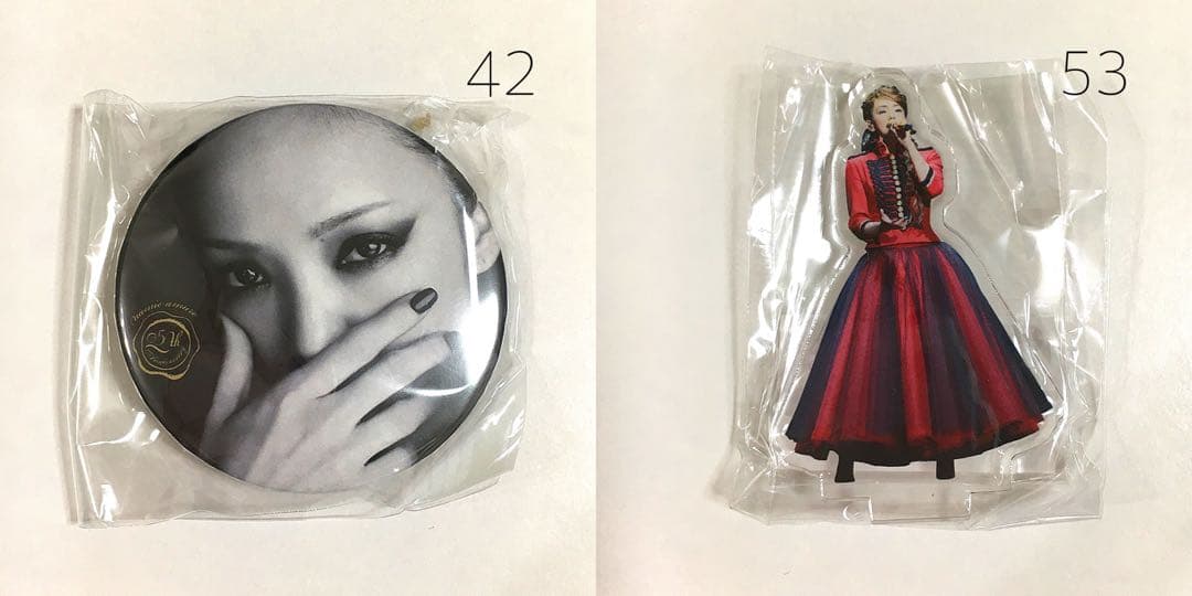 【会場限定】安室奈美恵 ガチャガチャ アクリルスタンド ＆缶マグネット 日本製