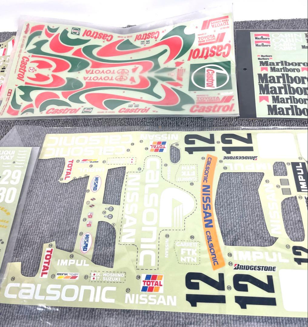 ⚫︎希少 TAMIYA NISSAN KING CAB ボディ デカール⚫︎