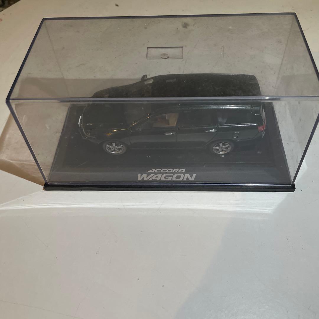 【絶版】ホンダディーラー払い下げ　アコードワゴン　1/43 非売品　左ミラー破損