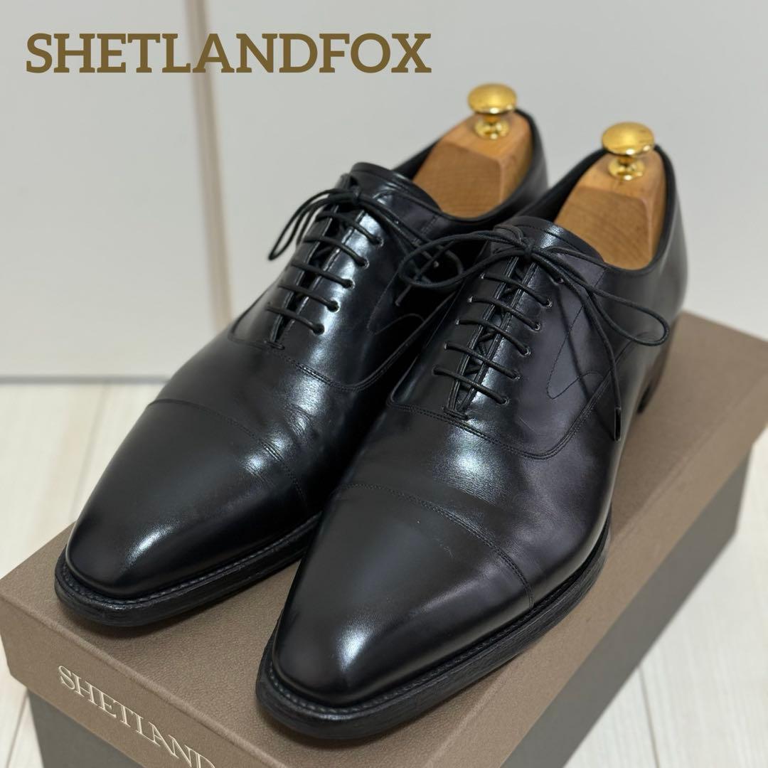 シェットランドフォックス　ブライトン　ストレートチップ　7.5