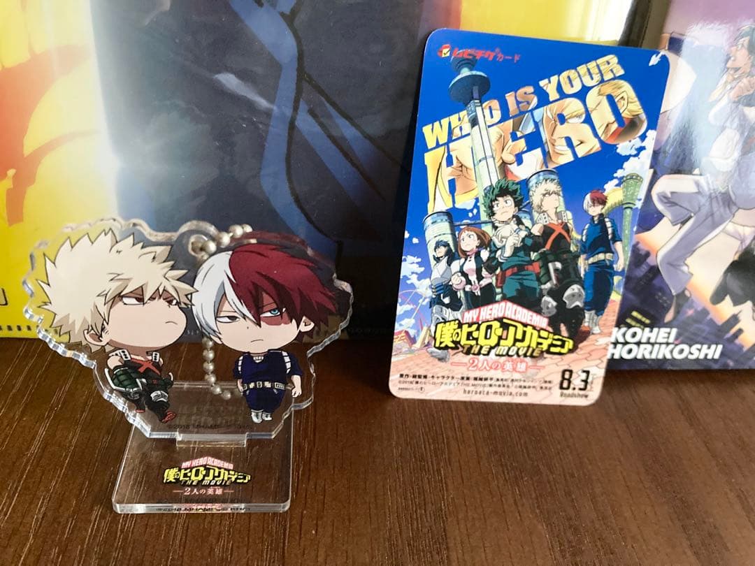 【非売品付】僕のヒーローアカデミア 2人の英雄 クリアファイル 入場者プレゼント