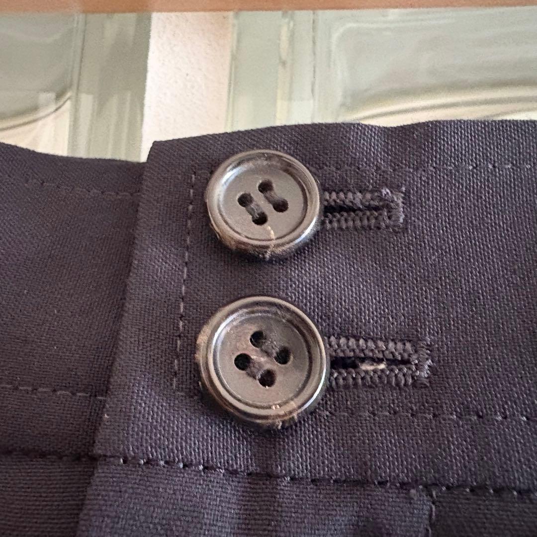 ✱コムデギャルソン 黒 ウールギャバ サルエルパンツ　XS ✱