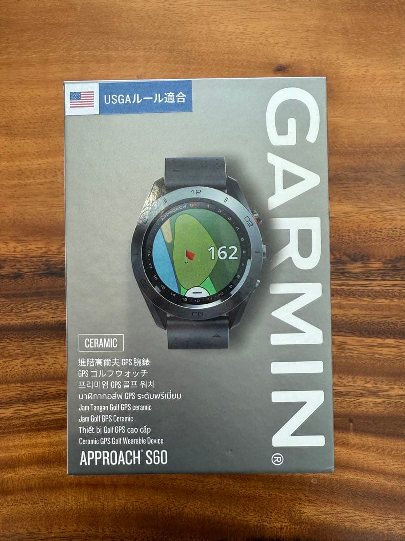 Garmin Approach S60 セラミック GPSゴルフ用距離計【美品】