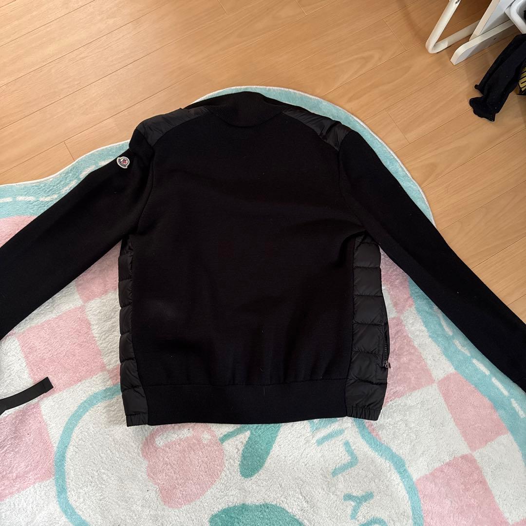 MONCLERジップアップカーディガン