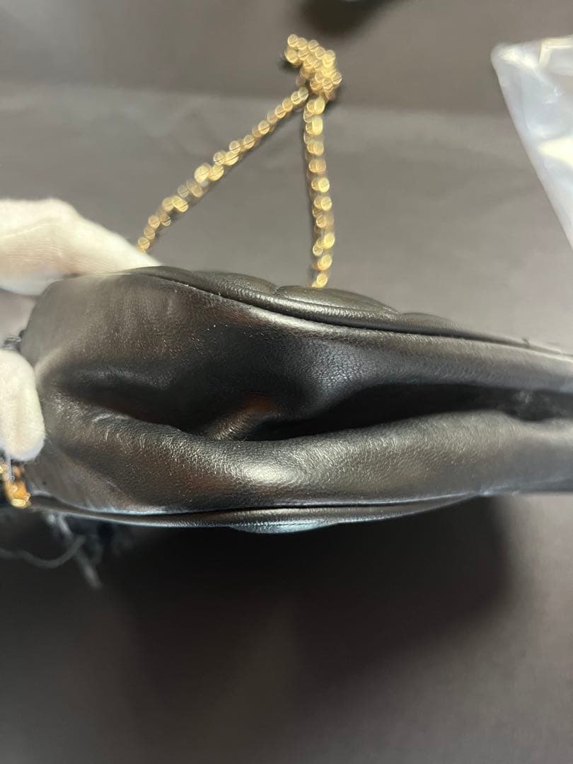 ももこちゃん　シャネル ラムスキン マトラッセ ショルダー バッグ.