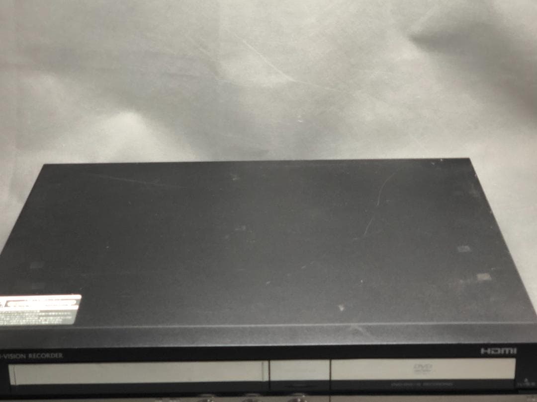 シャープ AQUOS DVD/ビデオ一体型レコーダー「DV-ACV52」　動作品