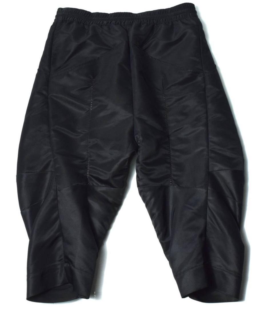 未使用 リップヴァンウィンクル サルエル クロップドパンツ 5 黒 RB-332