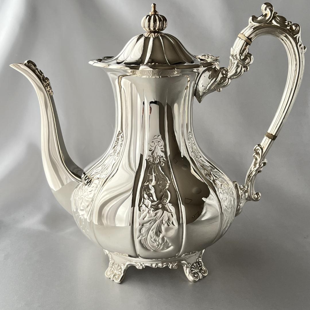 【Cavalier】パンプキンフォルムのティーポット / コーヒーポット