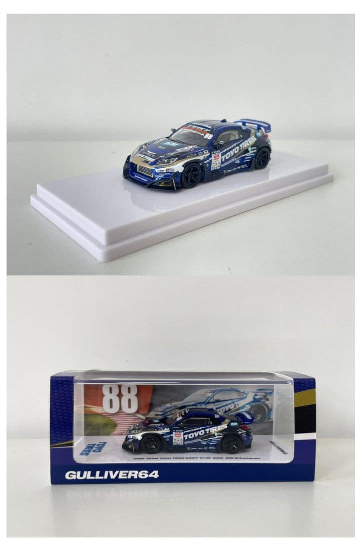 ミニカー GR86 TEAM TOYO TIRES D1GP 2025 #88