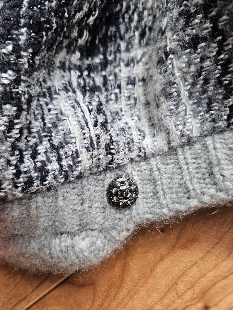 CHANEL　カシミヤ　ニット帽