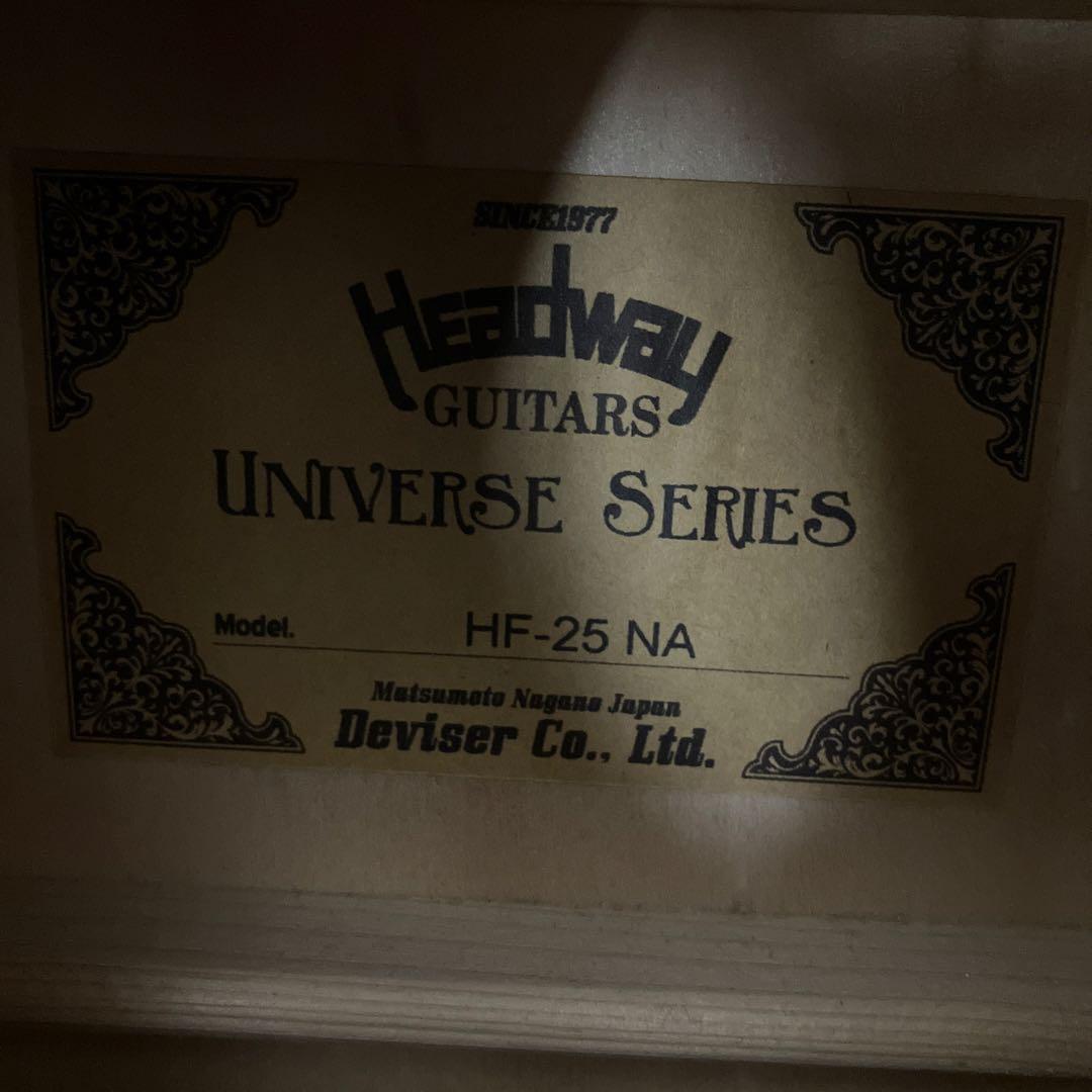 Headway HF-25 NA アコースティックギター