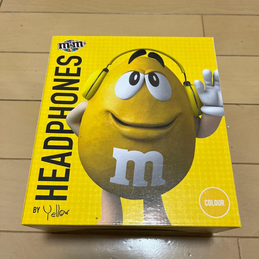 非売品！M&M's イエローマン ヘッドフォン　エムアンドエムズ アメリカン雑貨