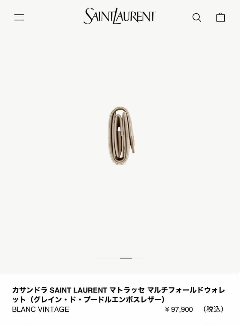 【新品】　サンローラン財布‼️