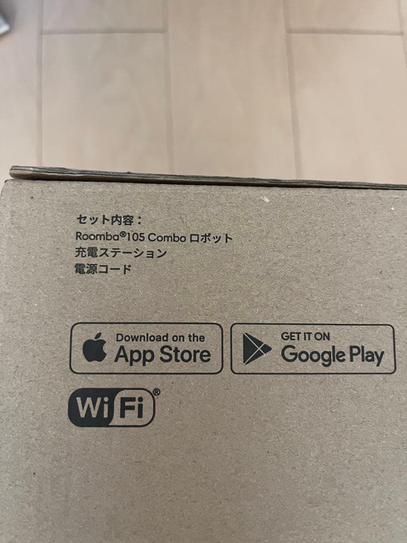 ルンバiRobot Roomba105 ComboロボットホワイトY3