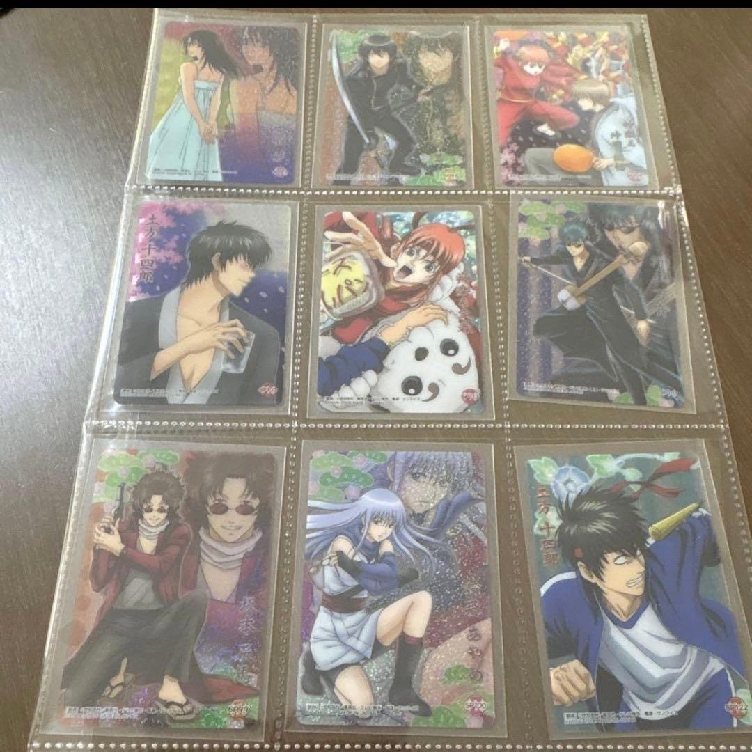 銀魂カード、缶バッジセット