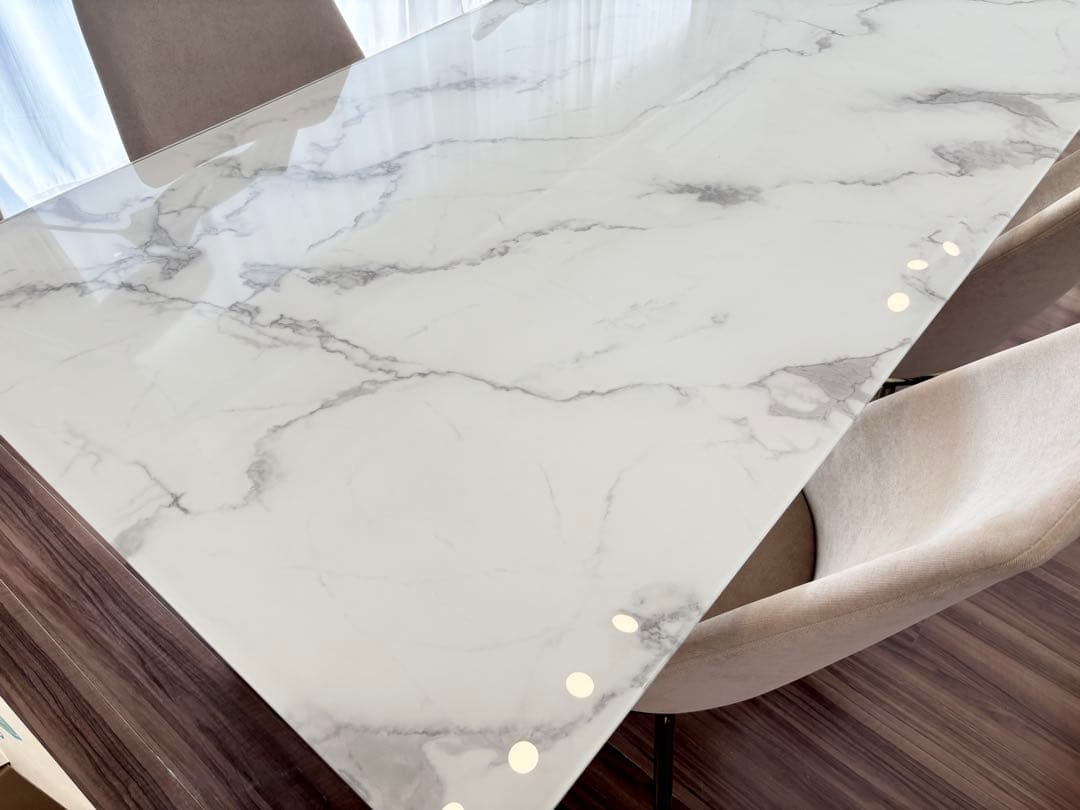Francfranc★大理石 フェリシテ ダイニングテーブル W160