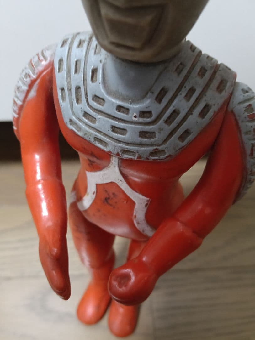 マルサン　ウルトラセブン　ソフビ　当時物　マルザン