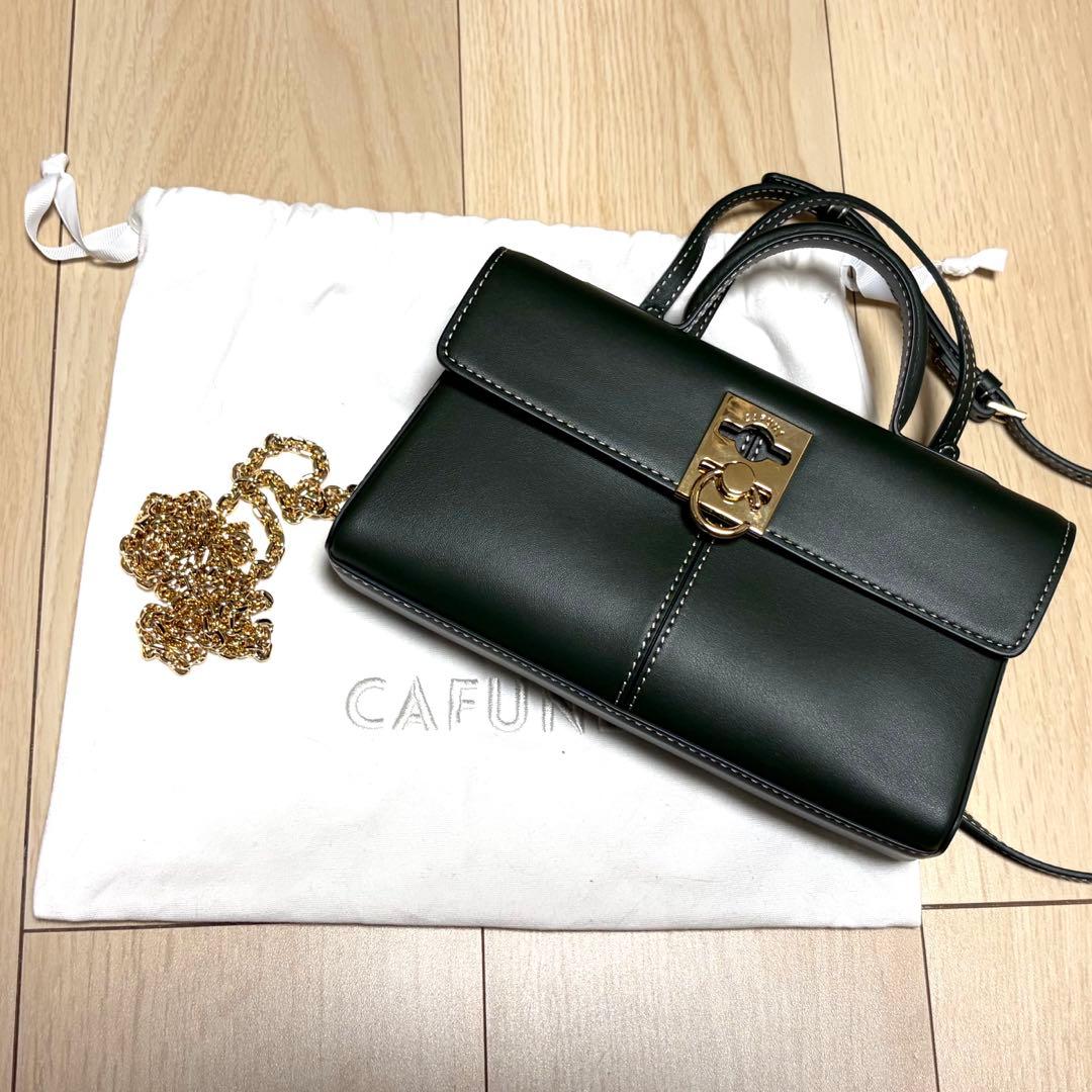 カフネ Stance Wallet ForestとShoulder Chain