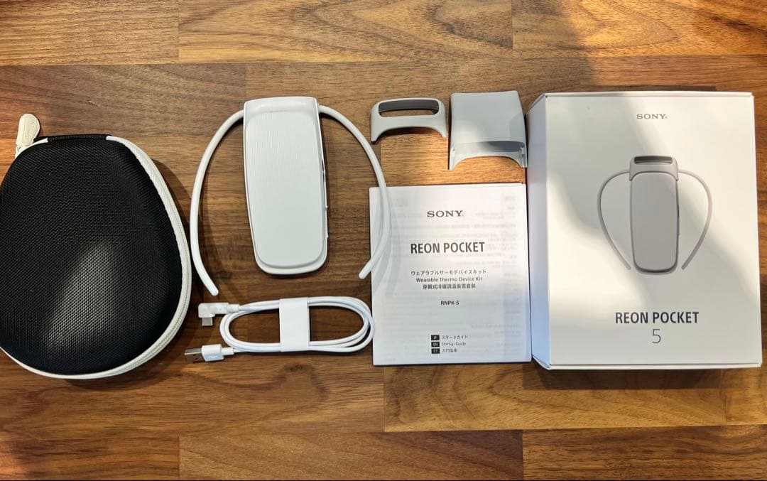 ソニー（SONY）　REON POCKET5　ケース付　レオンポケット