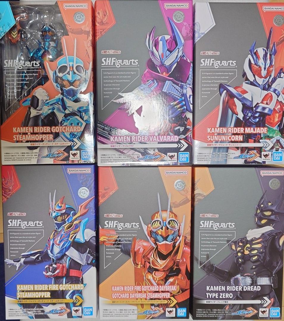 フィギュアーツ 仮面ライダー ガッチャード マジェード デイブレイク等 6体