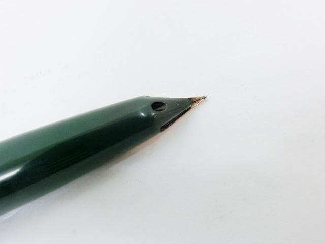 シェーファー グリーン 14K刻印 文房具 万年筆