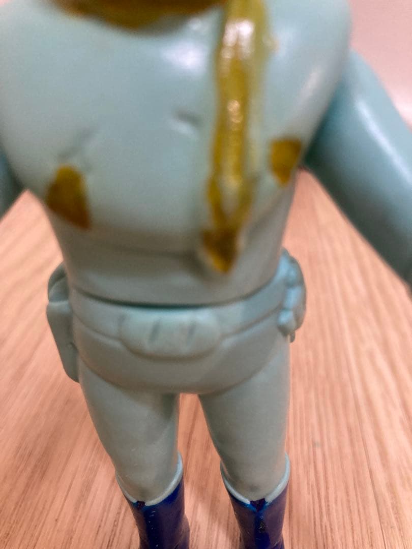 当時物　希少　イナズマン ソフビ ブルマァク