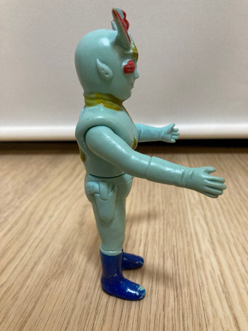 当時物　希少　イナズマン ソフビ ブルマァク