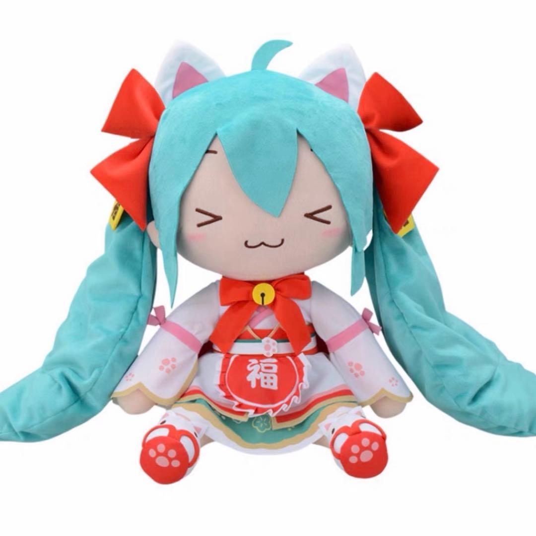 初音ミク 招きミク ふわふわぬいぐるみ LLサイズ