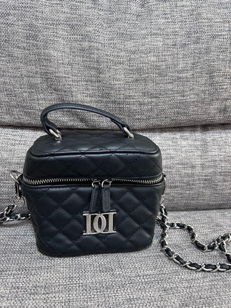 キルティングスクエアミニバッグ