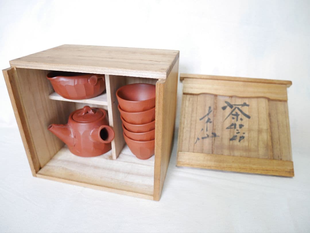 常滑焼　杉江木仙　煎茶セット