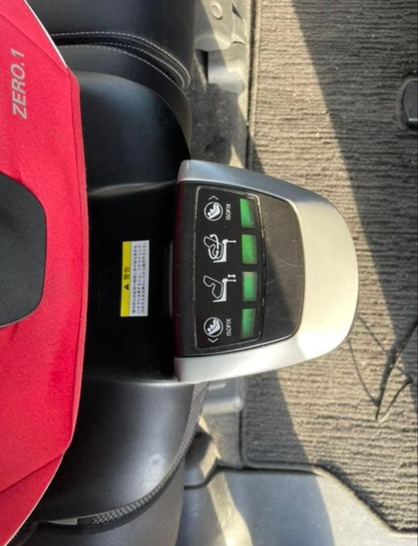 RECARO ZERO.1 チャイルドシート ISOFIX対応　クリーニング済