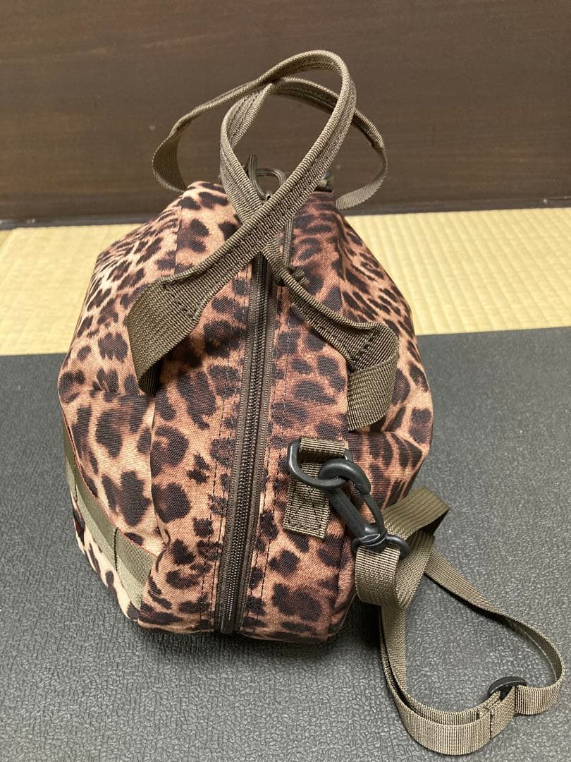 BEAMS BOY【別注】BRIEFING レオパードバッグ　ブリーフィング