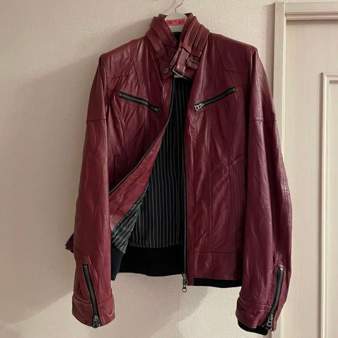 MEN'S BIGI SETTING CRACKS ライダース