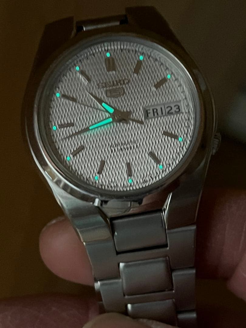 オ*ヲ様 SEIKO5 自動巻き 7S26-02F0 21JEWELS 裏スケ