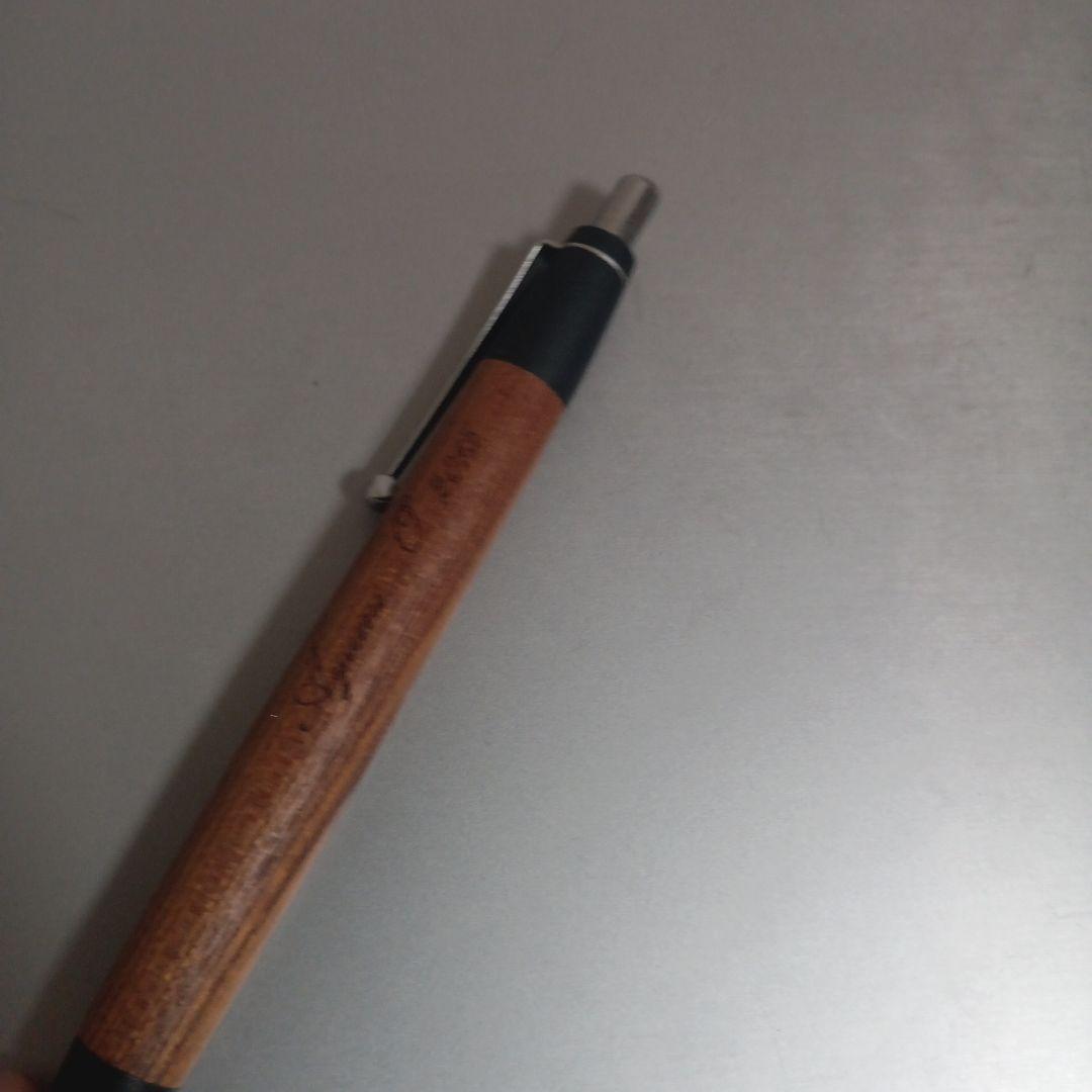 優*ん様 野原工芸　ボールペン　玉クリップ　欅　名入リ　キャップ代用