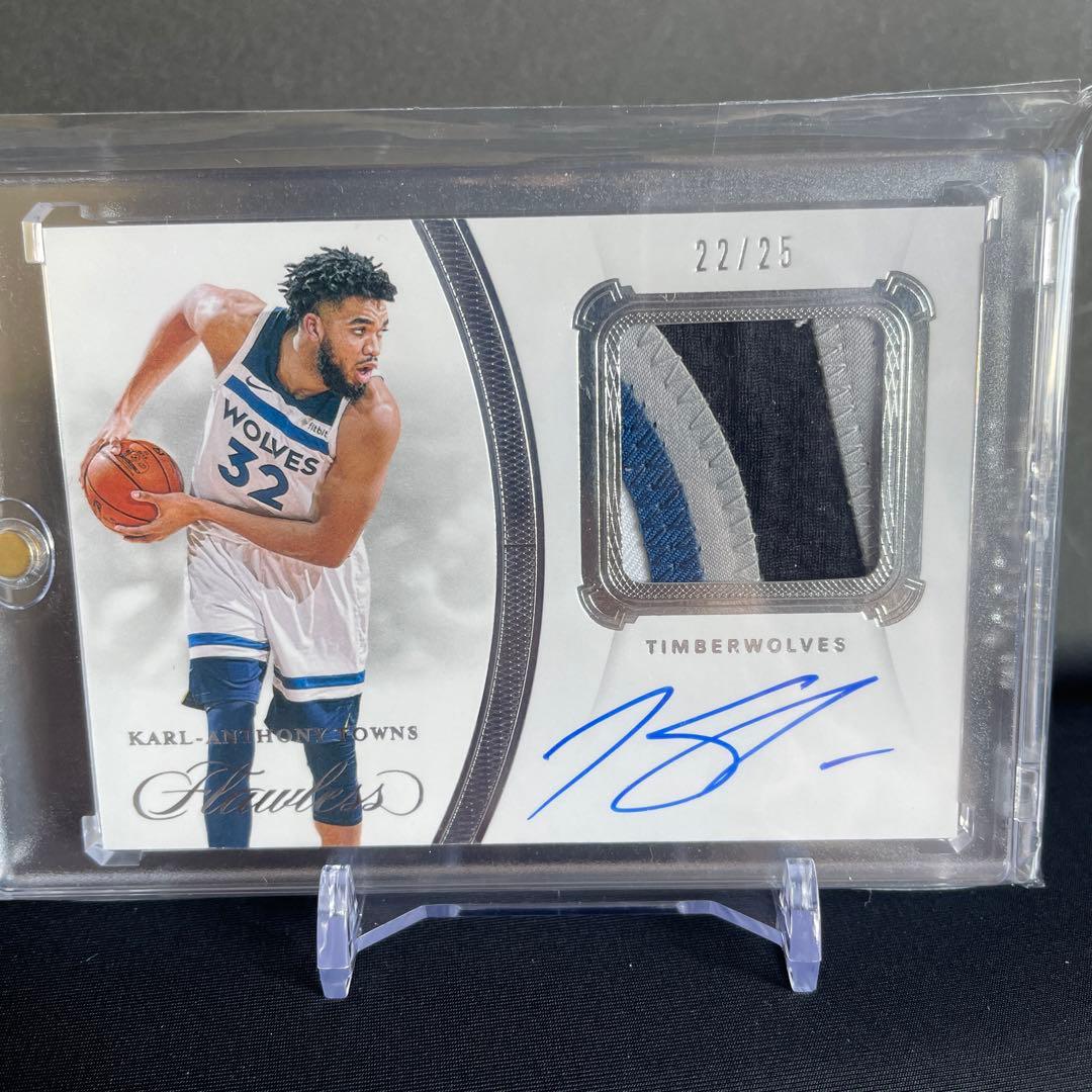 panini FLAWLESS Karl-Anthony Towns 良部